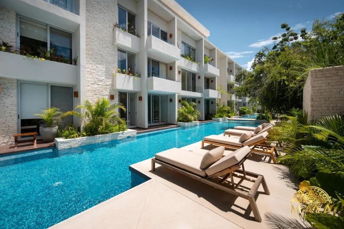 Nhoa 303B Lux 1Br Condo Pool View In Aldea Zama Tulum Lägenhet