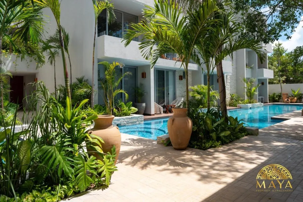 Lägenhet Nhoa 303B Lux 1Br Condo Pool View In Aldea Zama Tulum Mexiko