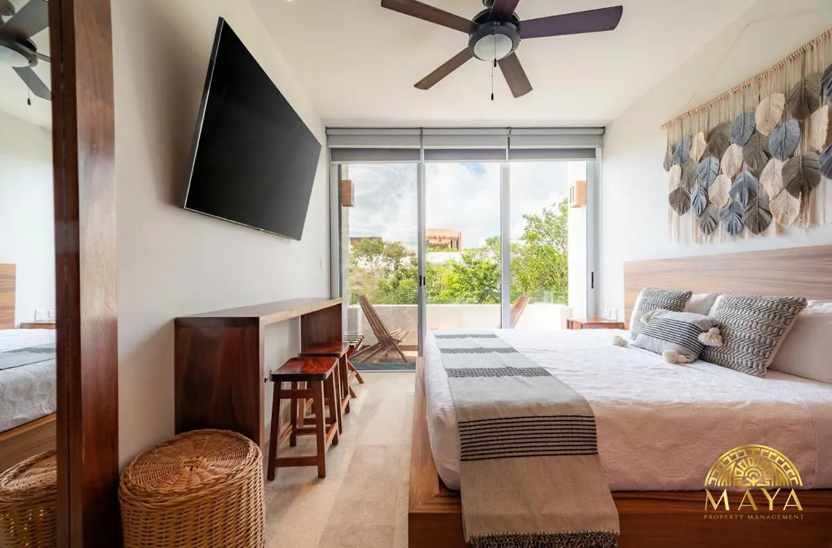 Nhoa 303B Lux 1Br Condo Pool View In Aldea Zama Tulum Apartament