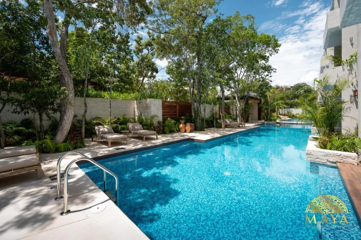 Nhoa 303B Lux 1Br Condo Pool View In Aldea Zama Tulum 0*,  Meksyk